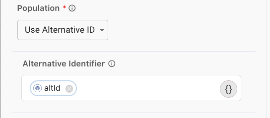 alternative identifier node value