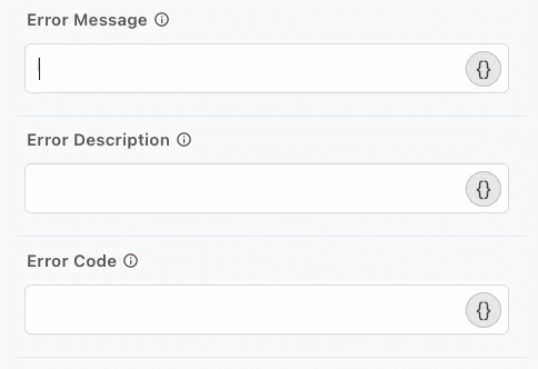 A screen recording that shows the flow builder inserting a variable in the UI and checking the hover text.