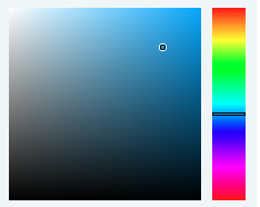 An image of a standard color selector.