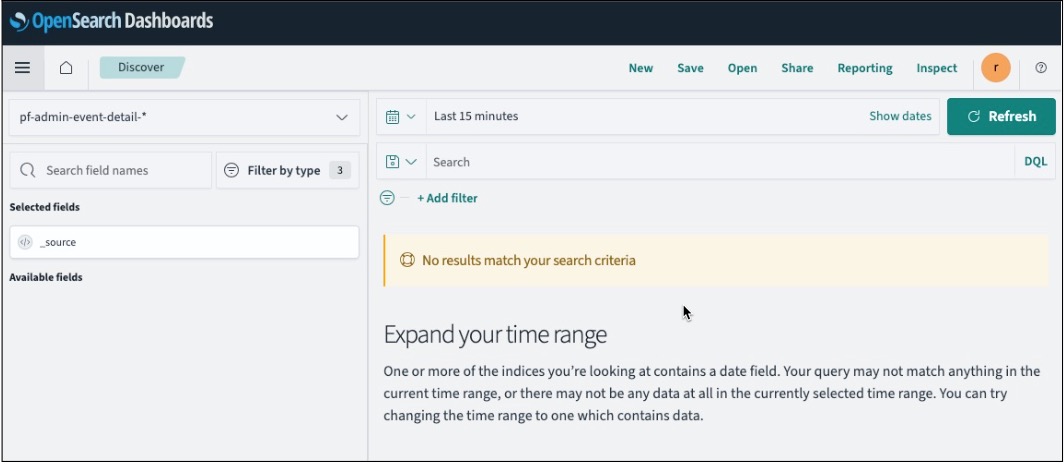 A screen capture of the Discover page.
