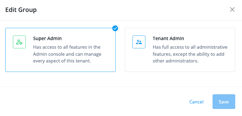 ui federation edit group access